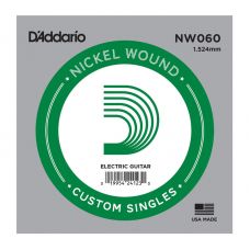 Струна D'ADDARIO NW060 XL Nickel Wound 060